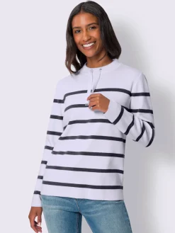 Best Connection Pulls<Pull à rayures col montant à coulisse