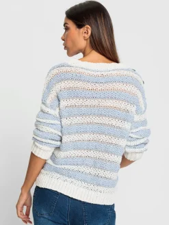 Rick Cardona Pulls<Pull à rayures motif à rayures mode