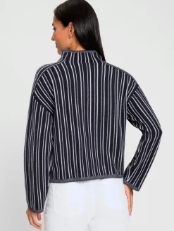 Rick Cardona Pulls<Pull à rayures rayures contrastées affinantes