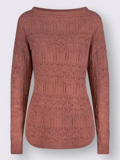 Pulls<Pull ajouré affinant