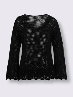 Linea Tesini Pulls<Pull ajouré pur coton