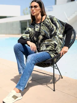 Rick Cardona Pulls<Pull ample motif imprimé exclusif