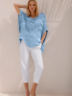 Rick Cardona Pulls<Pull ample superbe motif tricoté