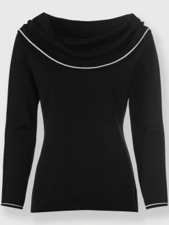 Ashley Brooke Pulls<Pull carmen encolure carmen féminine