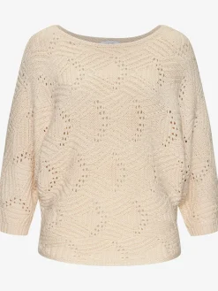 LASCANA Pulls<Pull chauve-souris encolure en u