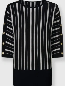 Rick Cardona Pulls<Pull chauve-souris motif à rayures exclusif