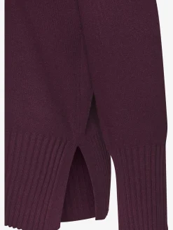 LASCANA Pulls<Pull col montant à structure côtelée