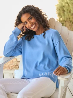 Best Connection Pulls<Pull en coton inscription tendance