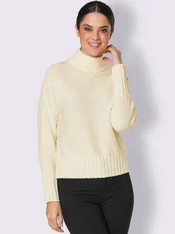 CREATION L PREMIUM Pulls<Pull en laine pure laine mérinos