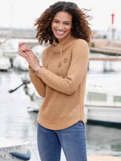 Collection L Pulls<Pull en tricot 50% coton