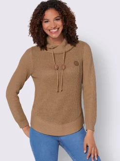 Collection L Pulls<Pull en tricot 50% coton