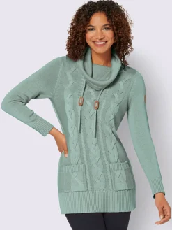 Collection L Pulls<Pull en tricot 50% coton