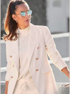 LASCANA Pulls<Pull en tricot avec petit col montant