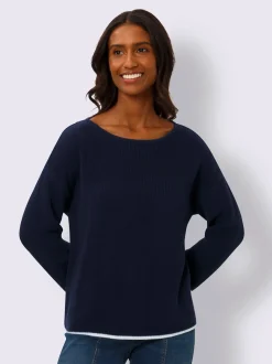 Best Connection Pulls<Pull en tricot encolure en u discrète