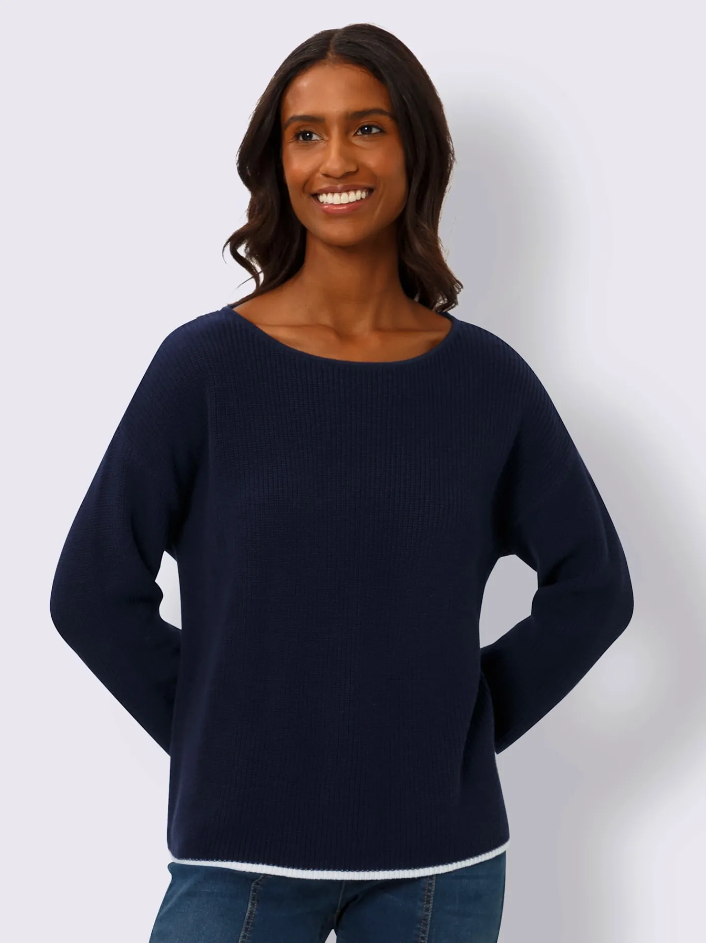 Best Connection Pulls<Pull en tricot encolure en u discrète