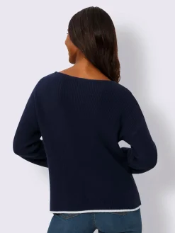 Best Connection Pulls<Pull en tricot encolure en u discrète