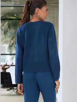 LASCANA Pulls<Pull en tricot encolure ronde