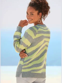 LASCANA Pulls<Pull en tricot encolure ronde