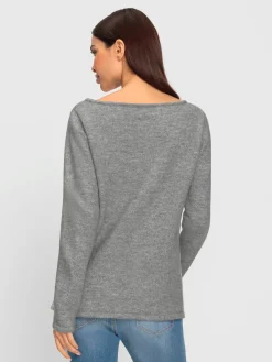 Rick Cardona Pulls<Pull en tricot fil argenté brillant couleur argenté