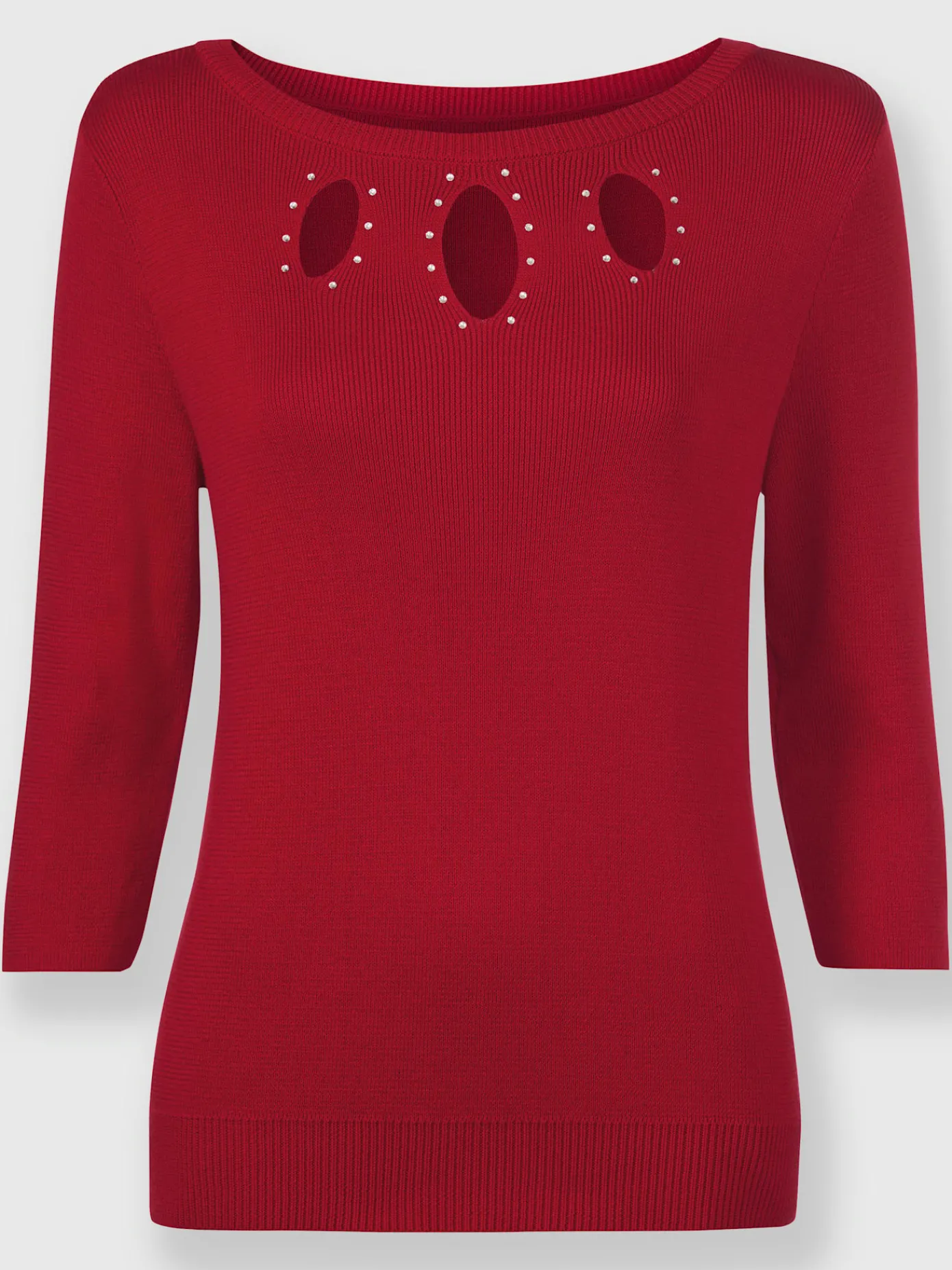 Fair Lady Pulls<Pull en tricot fin 55% coton