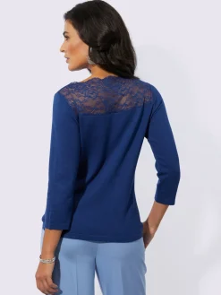 Creation L Pulls<Pull en tricot fin 70% viscose