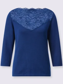 Creation L Pulls<Pull en tricot fin 70% viscose