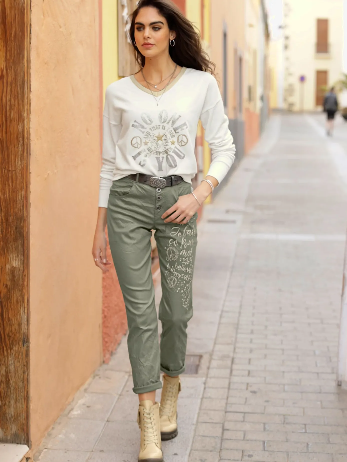 Mandarin Pulls<Pull en tricot fin 50% viscose