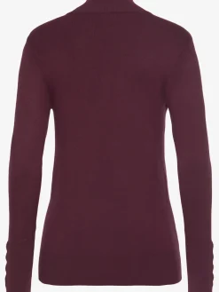 LASCANA Pulls<Pull en tricot fin, encolure haute