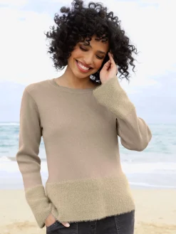 Linea Tesini Pulls<Pull en tricot fin fil fantaisie doux