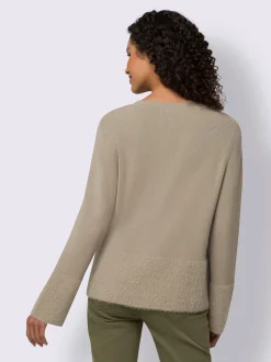 Linea Tesini Pulls<Pull en tricot fin fil fantaisie doux