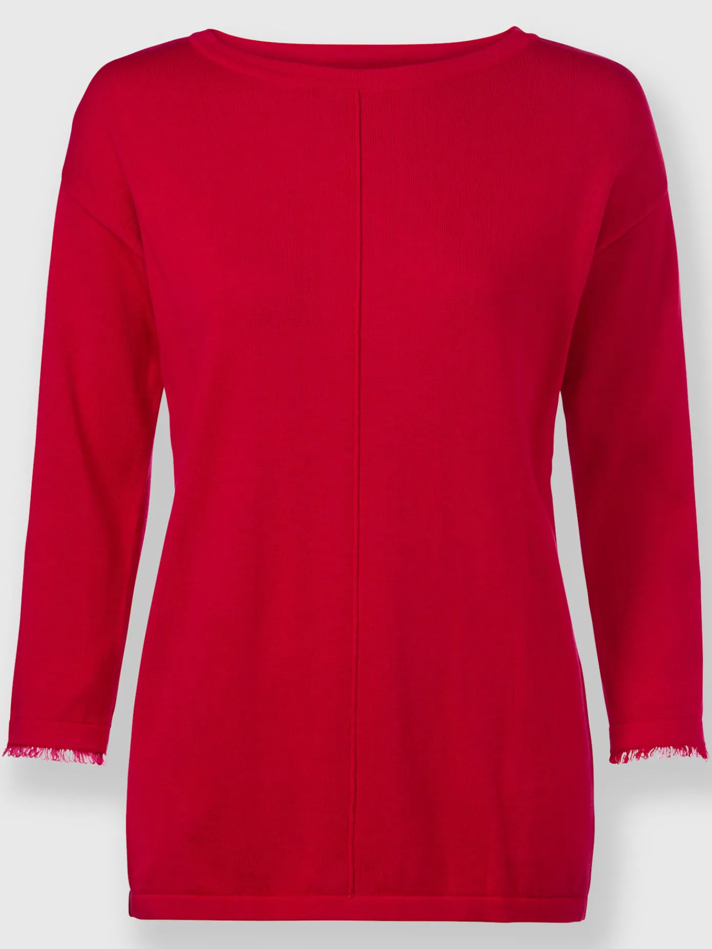 Rick Cardona Pulls<Pull en tricot fin franges tendance au bas des manches