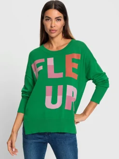 Rick Cardona Pulls<Pull en tricot fin inscription tendance