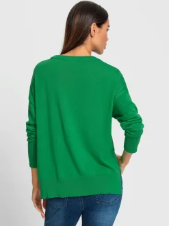 Rick Cardona Pulls<Pull en tricot fin inscription tendance