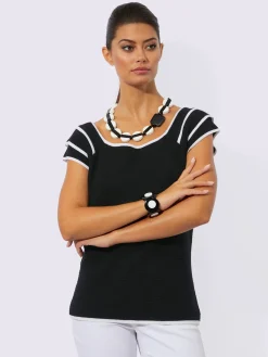 Creation L Pulls<Pull en tricot fin mélange de viscose doux