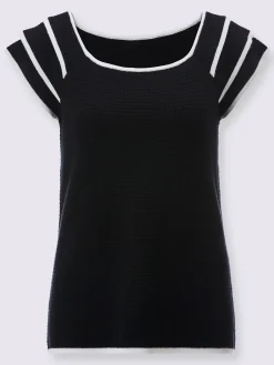 Creation L Pulls<Pull en tricot fin mélange de viscose doux