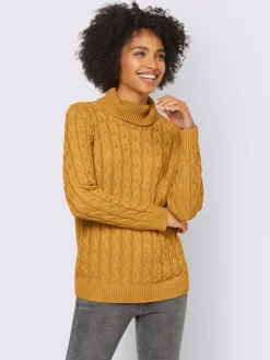 Linea Tesini Pulls<Pull en tricot fin motif torsadé classique