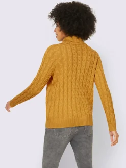 Linea Tesini Pulls<Pull en tricot fin motif torsadé classique