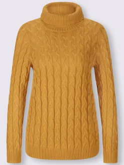 Linea Tesini Pulls<Pull en tricot fin motif torsadé classique