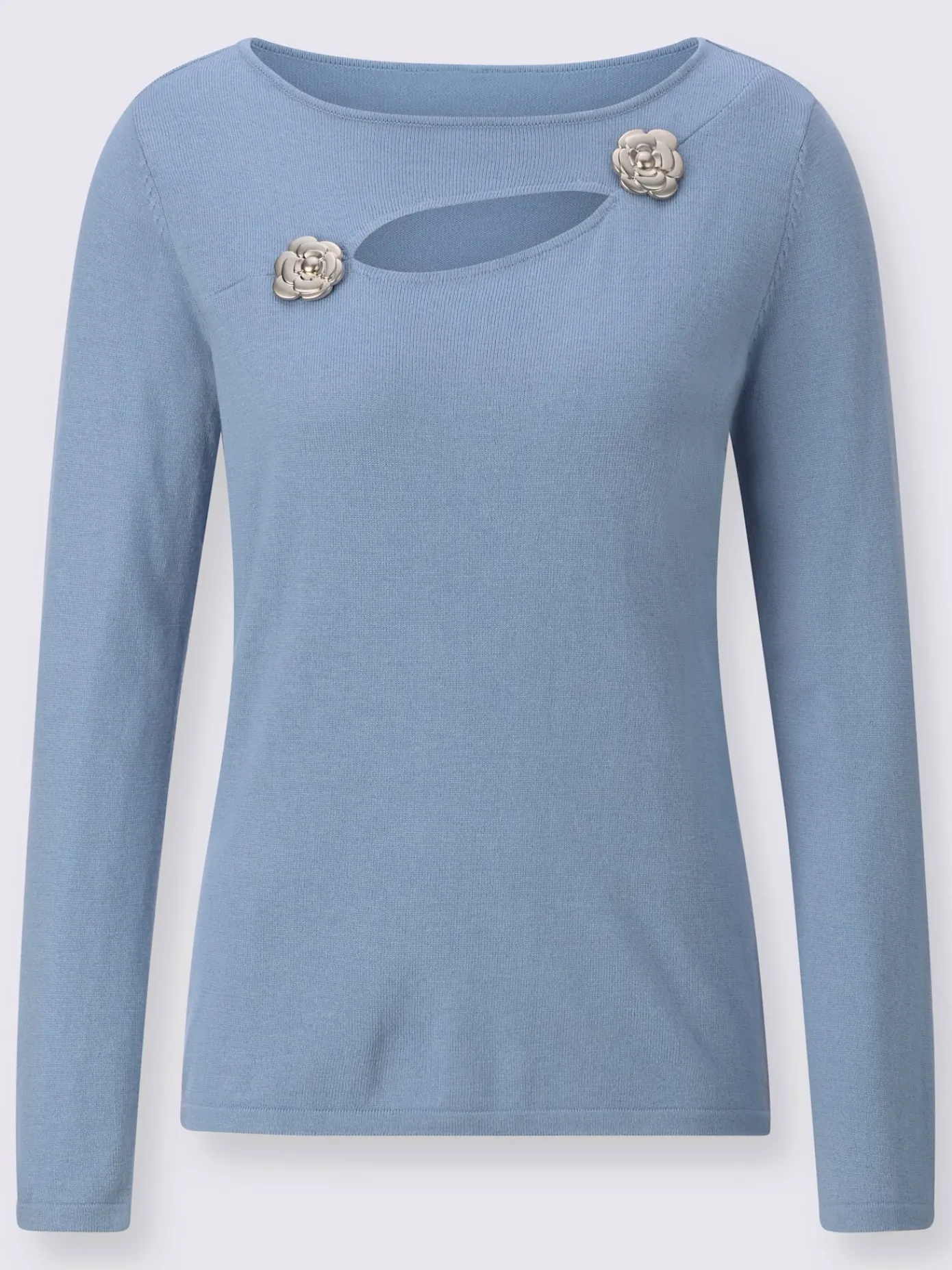 Creation L Pulls<Pull en tricot fin tricot soigné