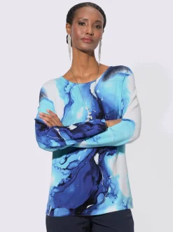 Creation L Pulls<Pull en tricot fin viscose