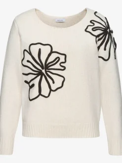 LASCANA Pulls<Pull en tricot large encolure ronde