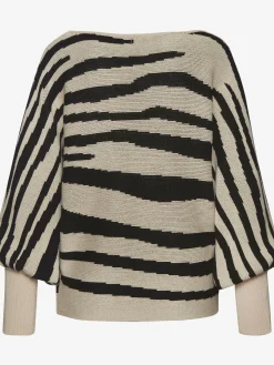 LASCANA Pulls<Pull en tricot large encolure en u