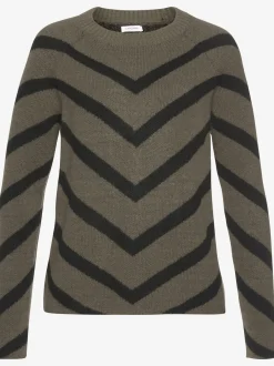 LASCANA Pulls<Pull en tricot motif à rayures tendance