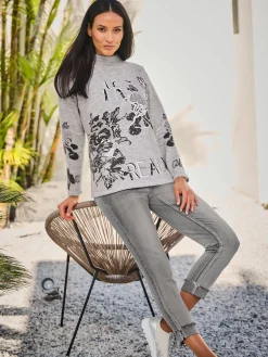 Rick Cardona Pulls<Pull en tricot motif imprimé exclusif