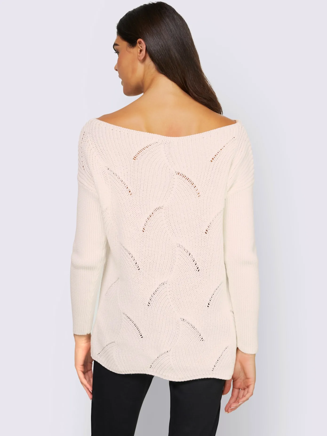 Mandarin Pulls<Pull en tricot motif maille moderne