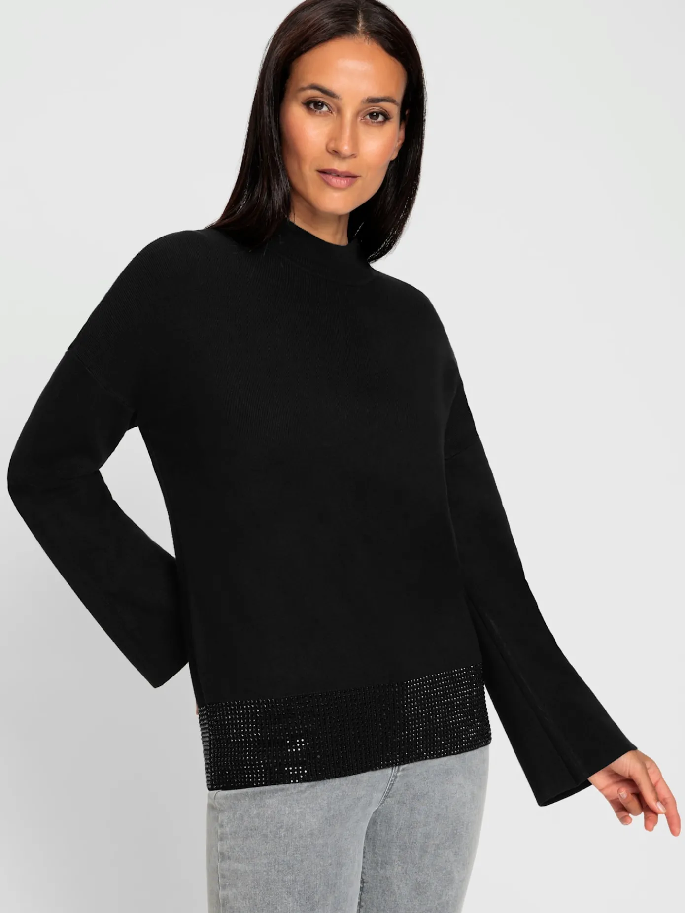 Rick Cardona Pulls<Pull en tricot petites pierres fantaisie tendance