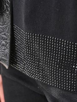 Rick Cardona Pulls<Pull en tricot petites pierres fantaisie tendance