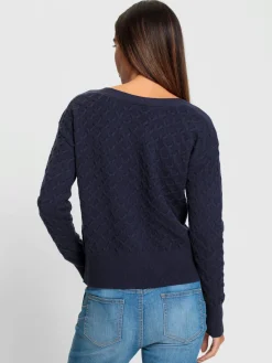 Rick Cardona Pulls<Pull en tricot superbe motif tricoté
