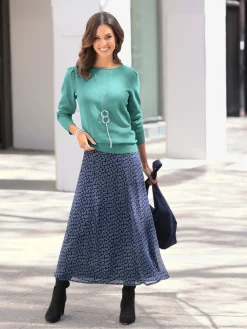 Pulls<Pull en tricot tricot fin