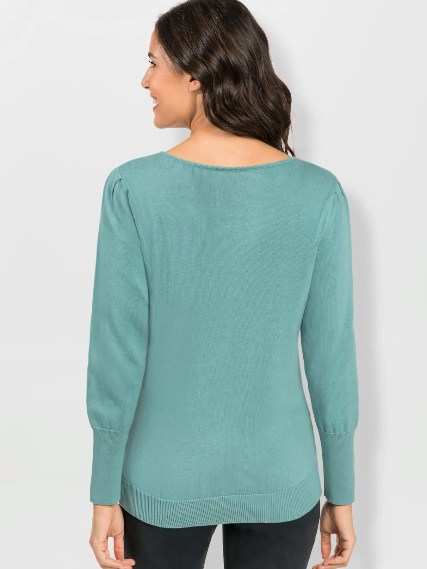 Pulls<Pull en tricot tricot fin